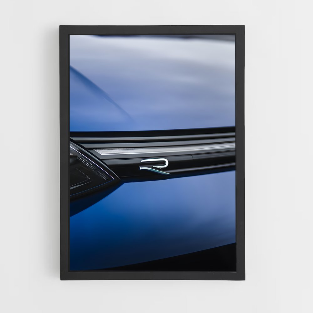 Poster Blue Key – affiche Volkswagen (vue 2)